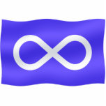 Metis Nation Flag Key Chain  & Gifts photo sculptures