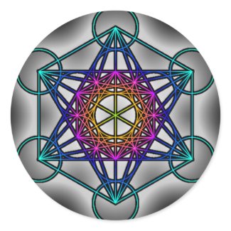Metratron's Cube 1 - Sticker sticker
