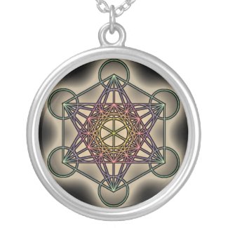 Metratron's Cube 2 - Necklace necklace