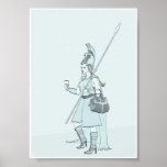 Metro Athena 5x7 in. Posters