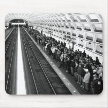 Metro B&W Mousepad by captainifr Metro B&W Mousepad