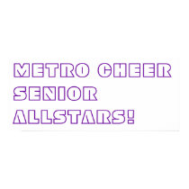 Metro Cheer Senior Poster posters
