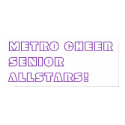 Metro Cheer Senior Poster posters