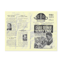 metro cinema news! HONKY-TONK postcards by holycrocodile metro cinema news! HONKY-TONK postcards