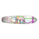 metro longboard skate deck