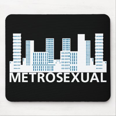 Metro Sexual Black Mouse Pads by TheFamousLabel