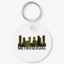 Metro Sexual keychains by TheFamousLabel Metro Sexual keychains
