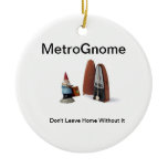 MetroGnome Christmas Ornament