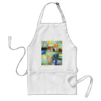 Metropolis  Chefs Apron From Original Painting