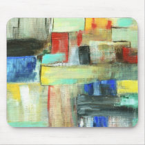 Metropolis  Mousepad From Original Painting