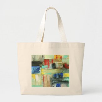 Metropolis Tote Market Bag From Original Painting bag
