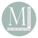 Metropolitan Organizing Sticker by MetroZing Metropolitan Organizing Sticker
