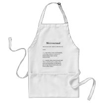 Metrosexual defined aprons
