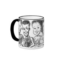 Metrotennis Caricatures 13c Mug