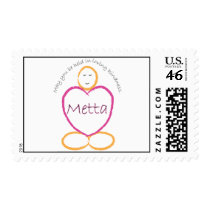 Metta postage stamp