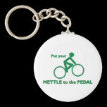 Mettle to the Pedal keychains