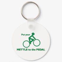 Mettle to the Pedal keychains