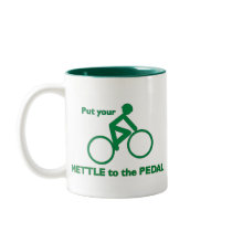 Mettle to the Pedal Mugs