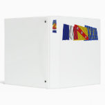 Meuse, Lorraine & France flags 3 Ring Binders