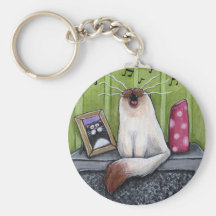 Mewsical Meowstro Keychain