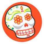 Mexi Skull sticker