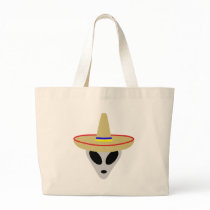 mexican alien sombrero bags
