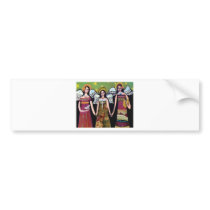 Mexican Angels by Heather Galler Bumper Sticker