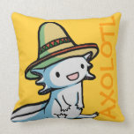 Mexican Axolotl Pillow