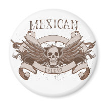 Mexican Badass Refrigerator Magnet