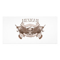 Mexican Badass Photo Card