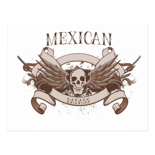 mexican-badass-postcard-zazzle