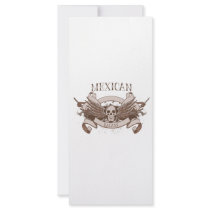 Mexican Badass rack cards by EthnoShirts Mexican Badass rack cards