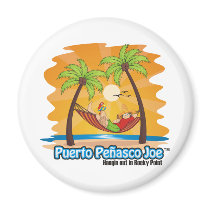 Mexican Beach Hammock Refrigerator Magnets