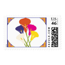 Mexican Calla Lilies - Large stamps