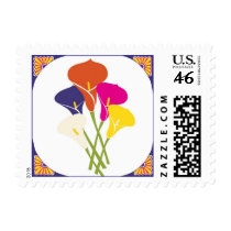 Mexican Calla Lilies - Small stamps