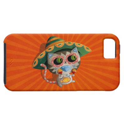 Mexican Cat with Sombrero iPhon...