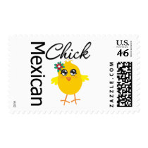 Mexican Chick postage by chicktshirts Mexican Chick postage