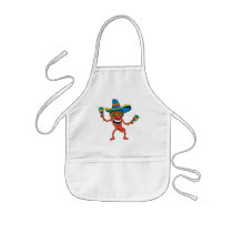 Mexican Chili Pepper Apron