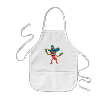 Mexican Chili Pepper Apron