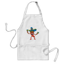 Mexican Chili Pepper Aprons