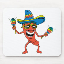 Mexican Chili Pepper Mousepad