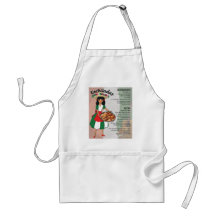 Mexican Cuisine Recipe Aprons - Enchiladas