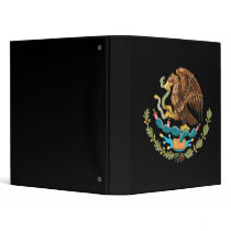 Mexican Eagle Vinyl Binder