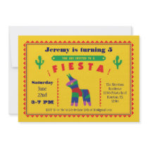 Mexican Fiesta Birthday Party Invitation