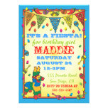 Mexican Fiesta Pinata Birthday Party Invitation