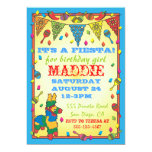Mexican Fiesta Pinata Birthday Party Invitation