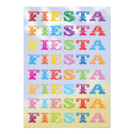 Mexican Fiesta Rehearsal Dinner Invitations