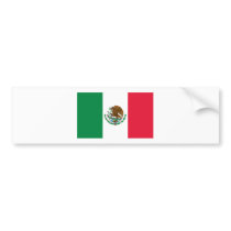 Mexican Flag bumper stickers