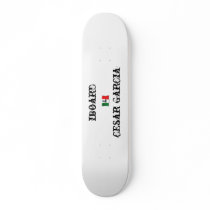 mexican-flag, cesar garcia, iboard skateboard