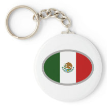 Mexican Flag! Cool Design! Keychain